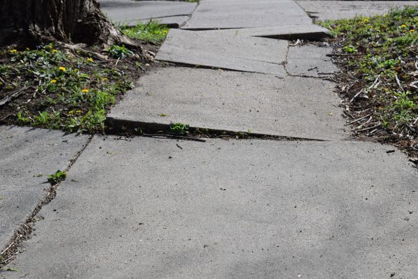 Uneven Sidewalk Repair in Hudson