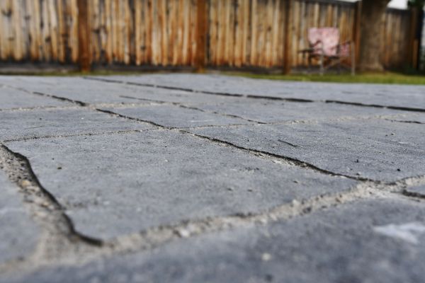 Sunken Patio Repair in Hudson